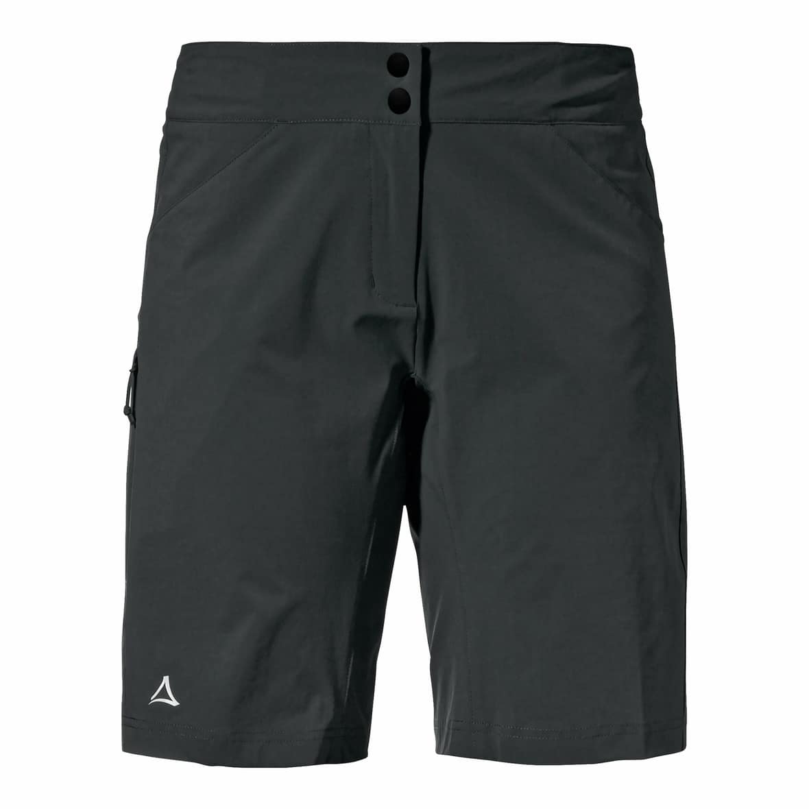 Shorts Danube L Damen Fahrradhose Schwarz_9990 | 38