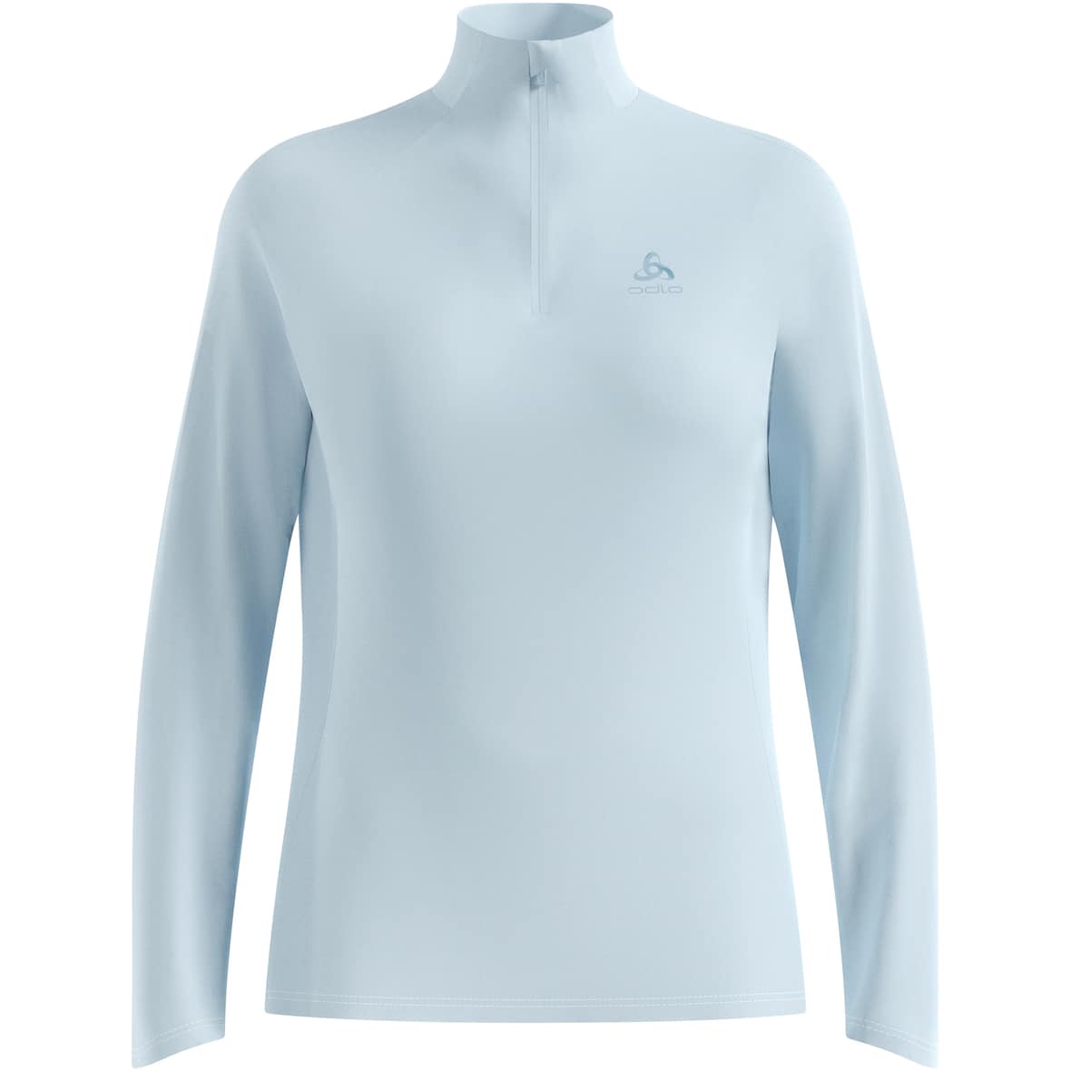 Mid Layer Essential 1/2 Zip Damen Laufshirt Hellblau_20386 | XS