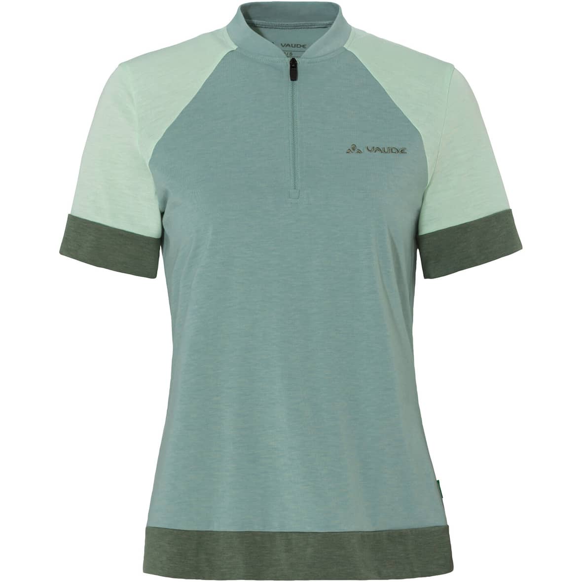 Altissimo Q-Zip Damen Radtrikot Hellgrün_433 | 46