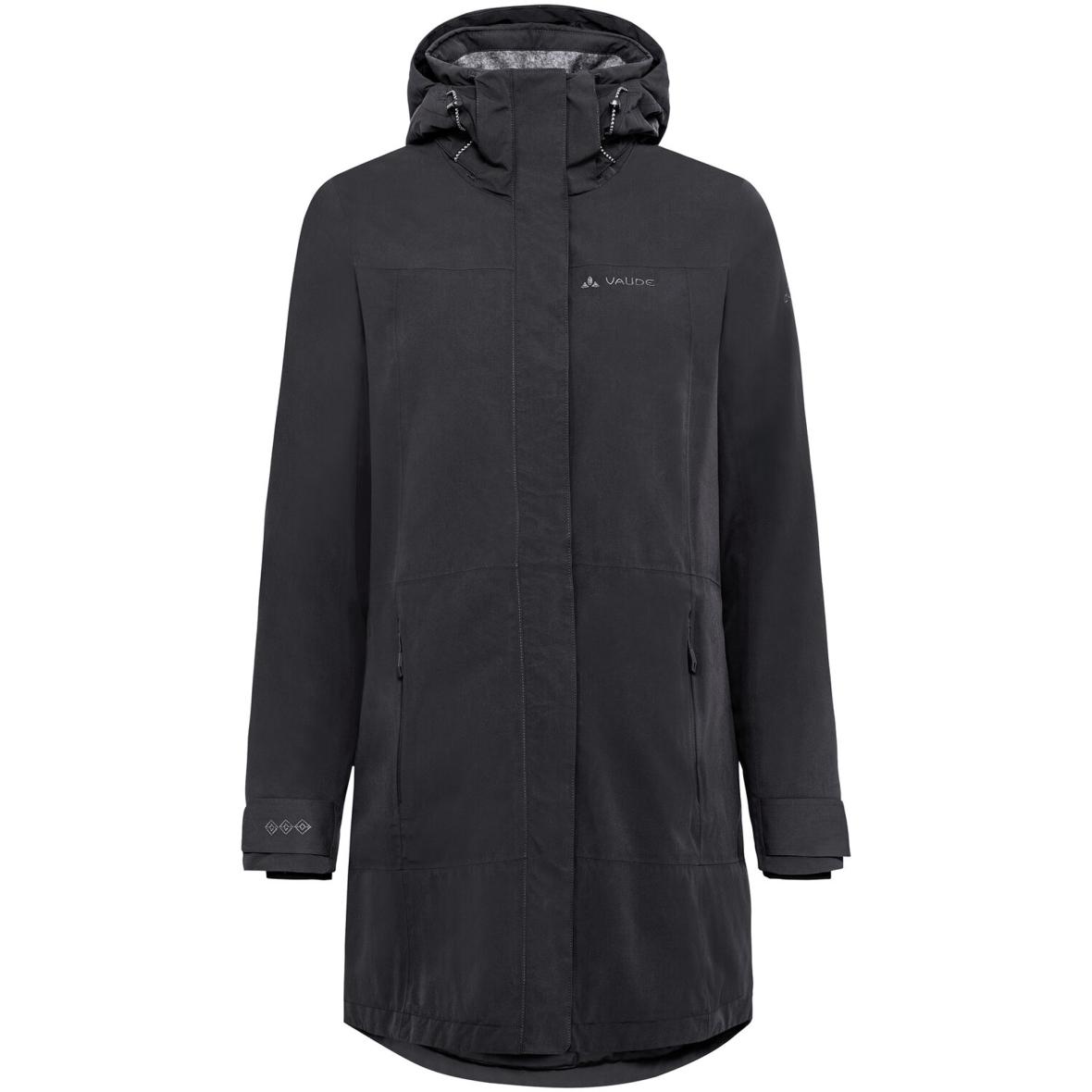 Skomer Wool Fleece Damen Fleecejacke Schwarz_678 | 36