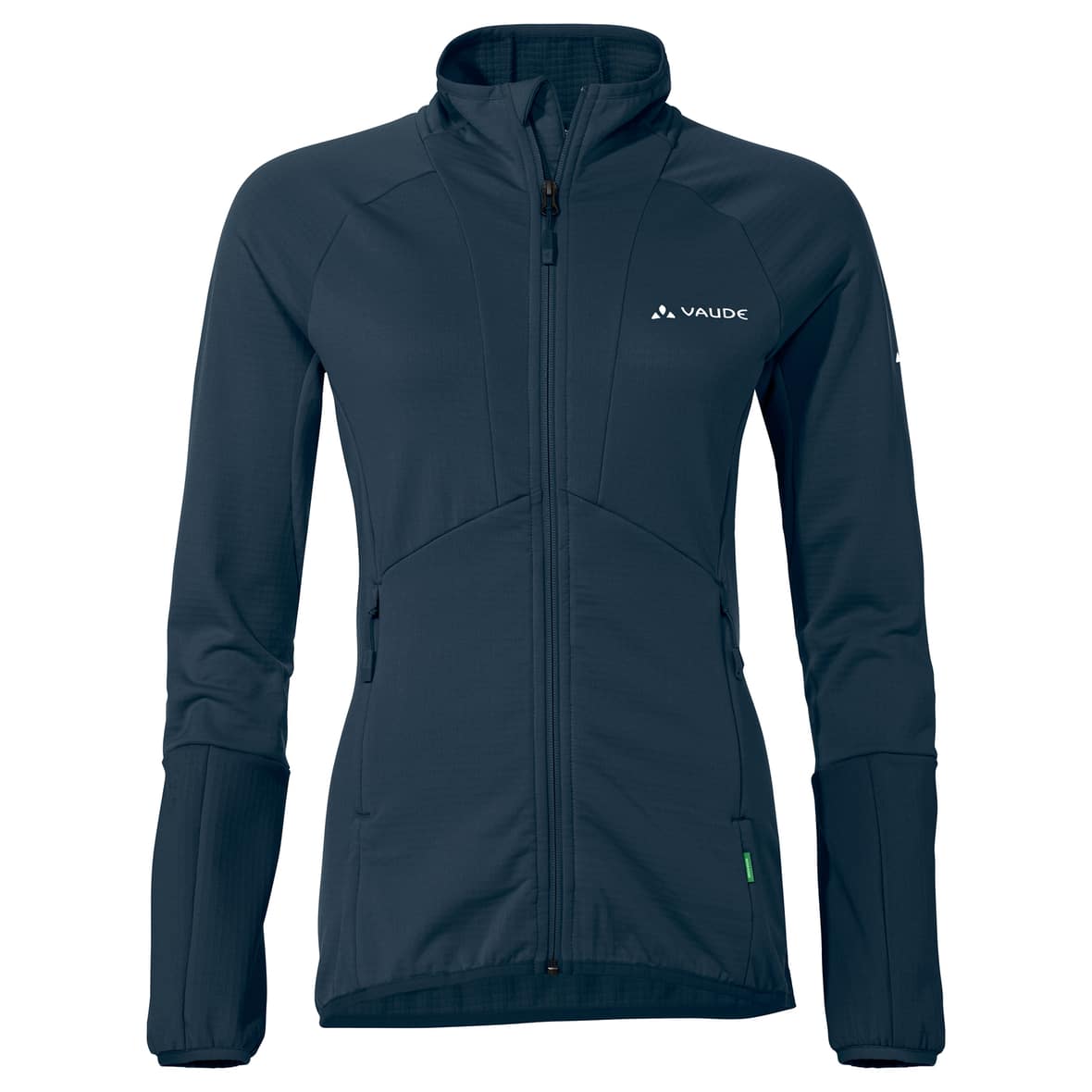 Vaude Wo Monviso Fleece FZ Jacke II Damen Wanderjacke (Dunkelblau 36) Fitnessbekleidung