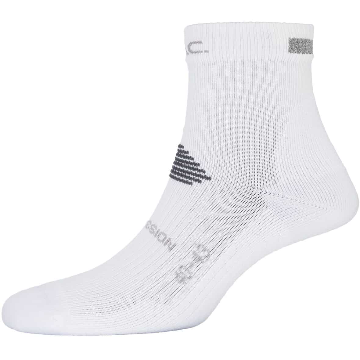 RN 6.2 Running Reflective Pro Mid Compression  Herren Laufsocken Weiß_101__WHITE-WHITE | 40-43