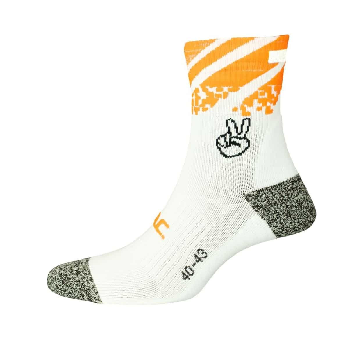 RN 6.2 Running Reflective Pro Mid w Damen Laufsocken Weiß_173__WHITE-NEON O | 35-37