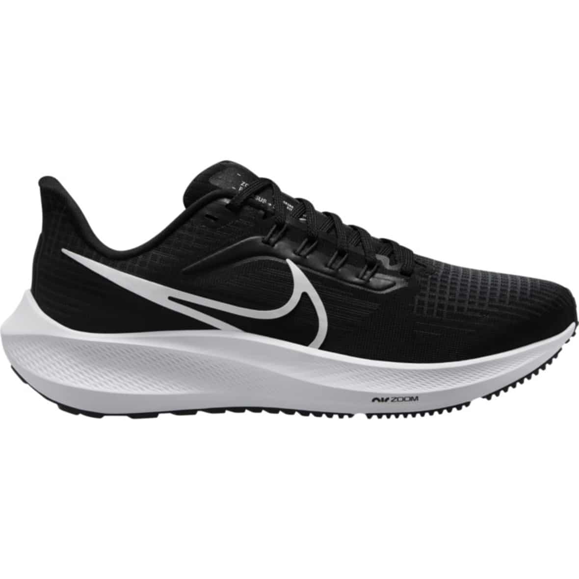 Air Zoom Pegasus 39 Damen Laufschuhe Schwarz_001__BLACK/WHITE-DK SMOKE GREY | 7,5
