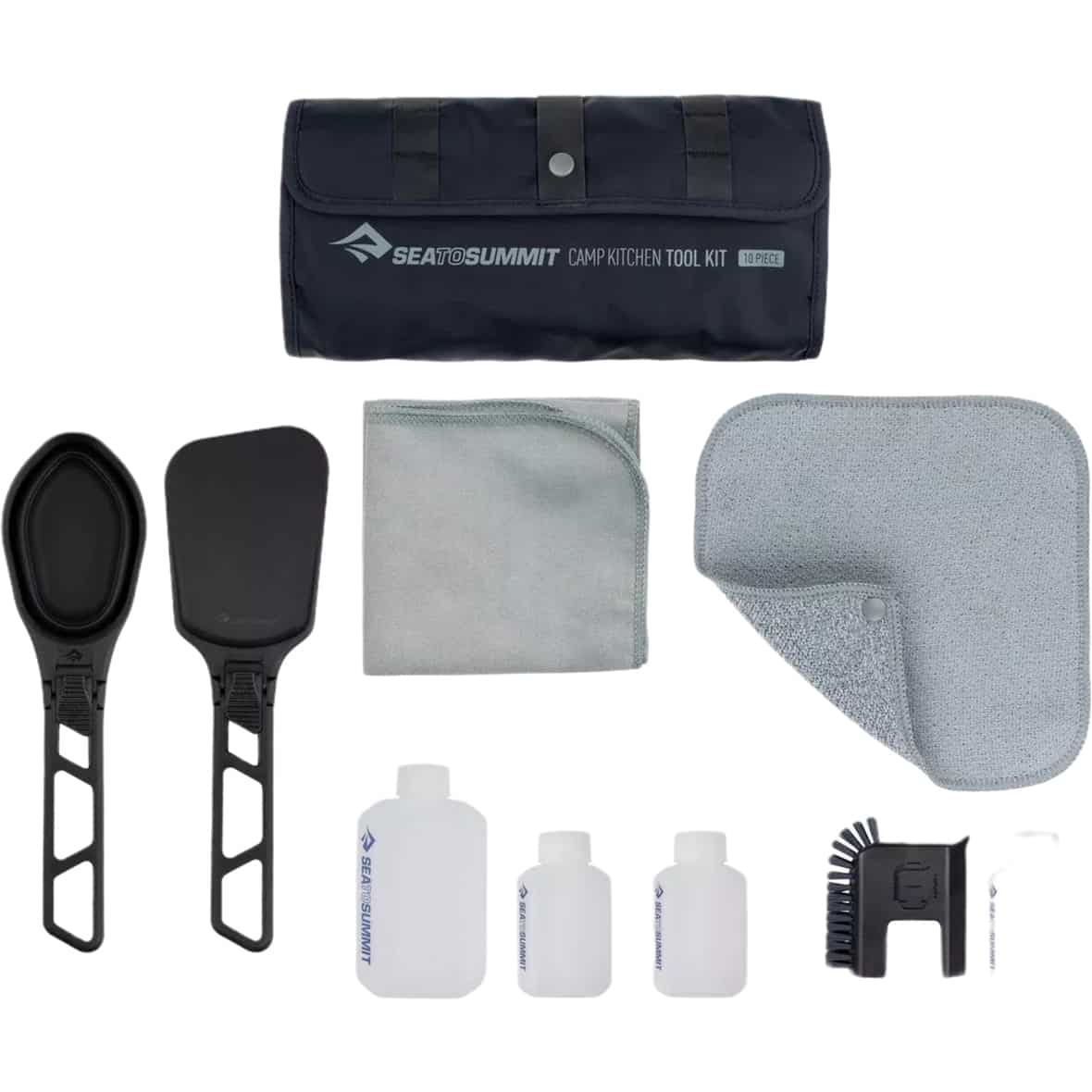 Camp Kitchen Tool Kit 10 Piece Set Anthrazit_00__- | one size