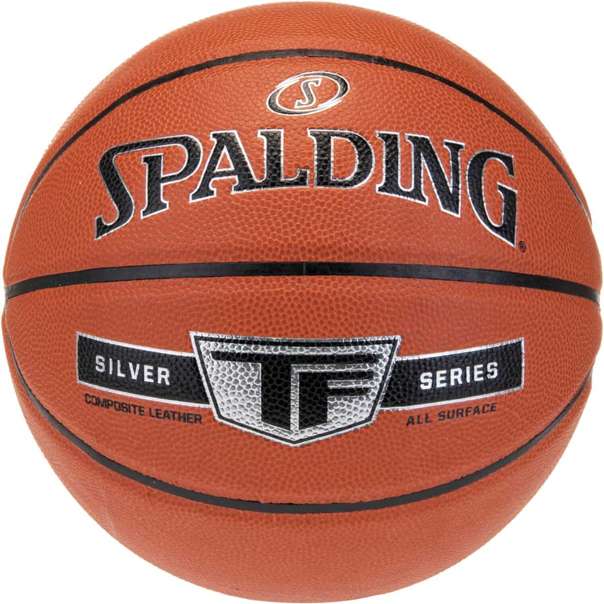 Spalding TF Silver Composite Basketball Gr.7 (Orange 7 Gr.) Ballsport