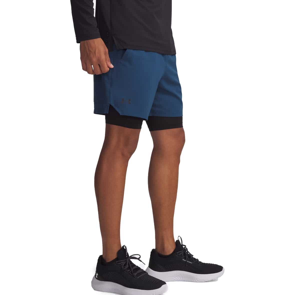 Vanish Woven 2in1 Herren Shorts Dunkelblau_498 | S