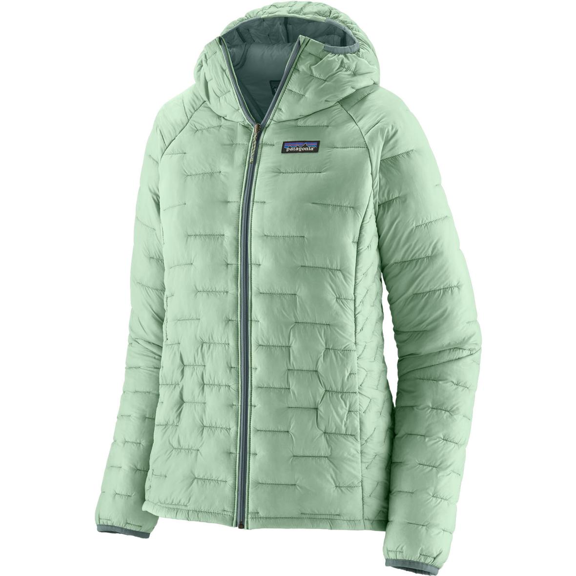 Micro Puff Hoody Damen Isolationsjacke Hellblau_THI | M