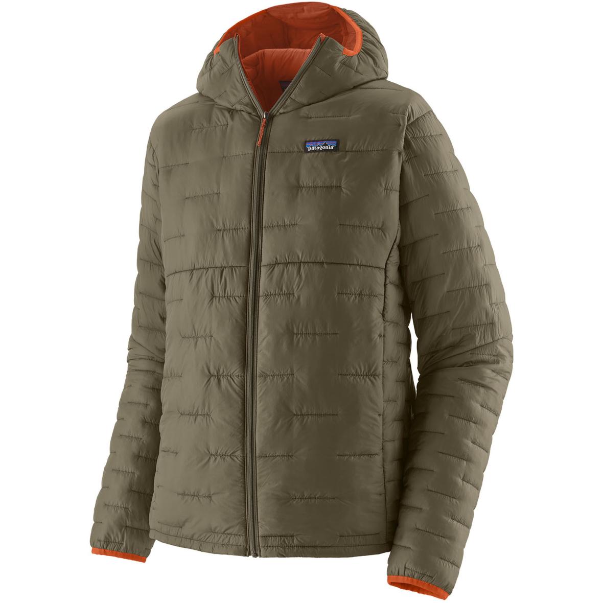 Micro Puff Hoody Herren Isolationsjacke Oliv_BSNG | L