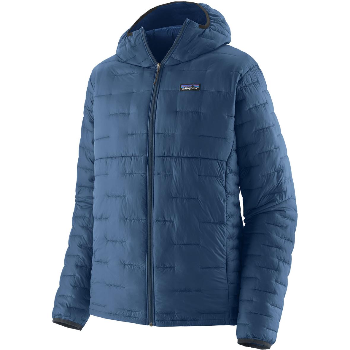 Micro Puff Hoody Herren Isolationsjacke Blau_CLMB | L