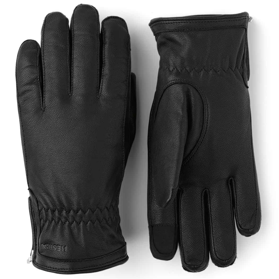 Alva Damen Fingerhandschuhe Schwarz_100__BLACK | 6