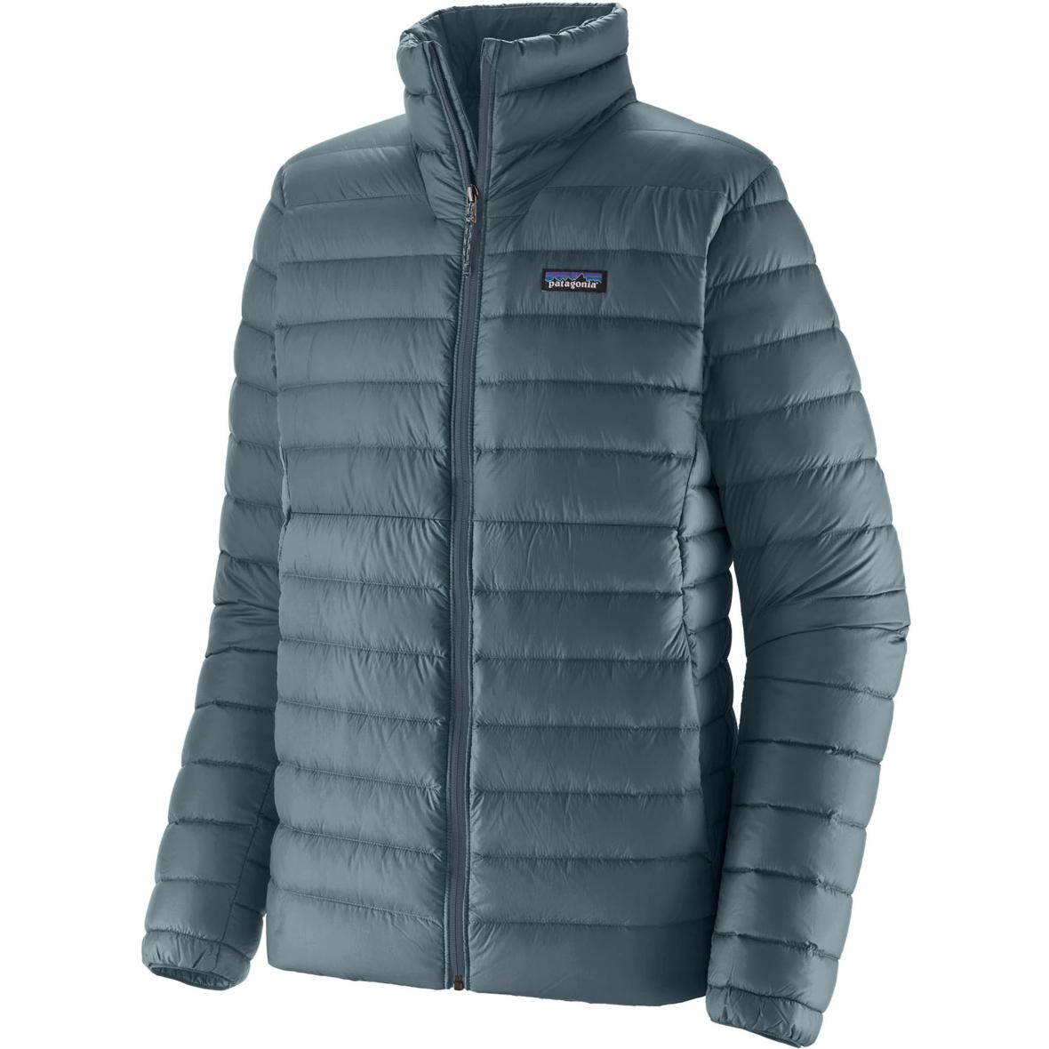 Down Sweater Herren Daunenjacke Blau_SMTB | S