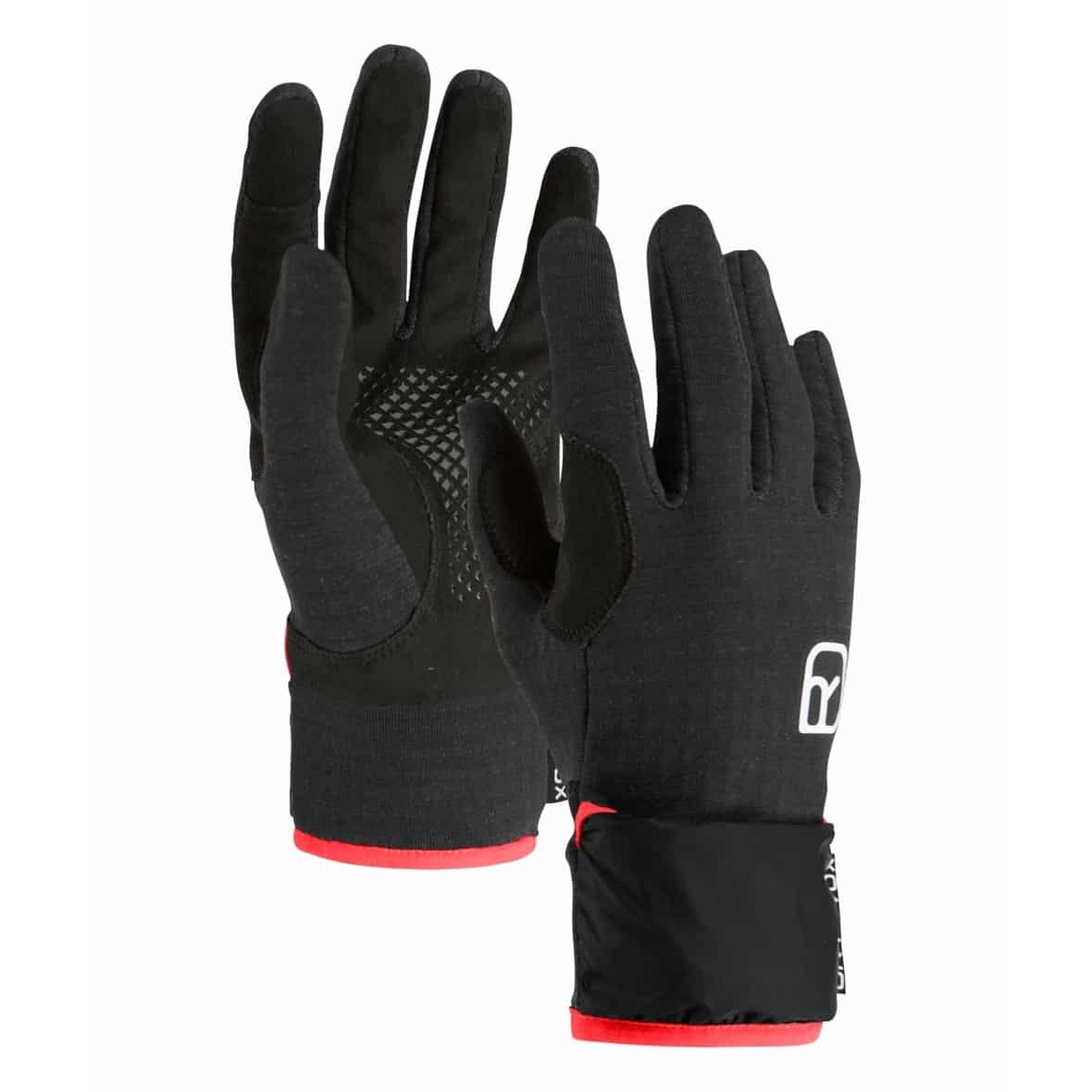 Ortovox Fleece Grid Cover Glove W Damen (Schwarz XS ) Fingerhandschuhe