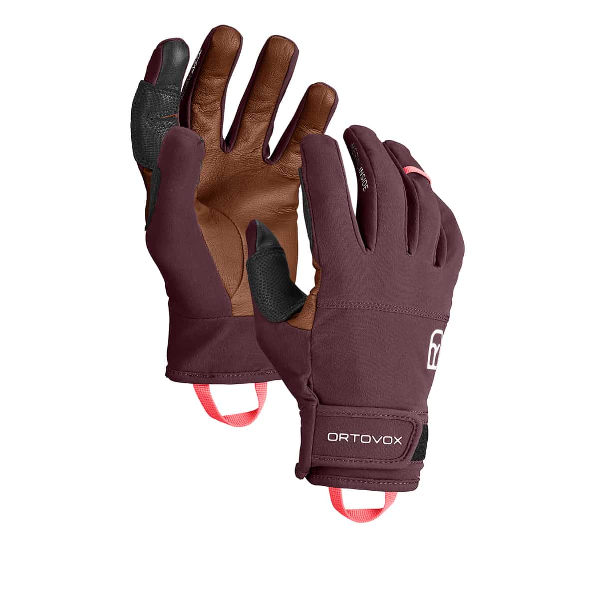 Ortovox Tour Light Glove W Damen (Dunkelrot S ) Skitourenbekleidung