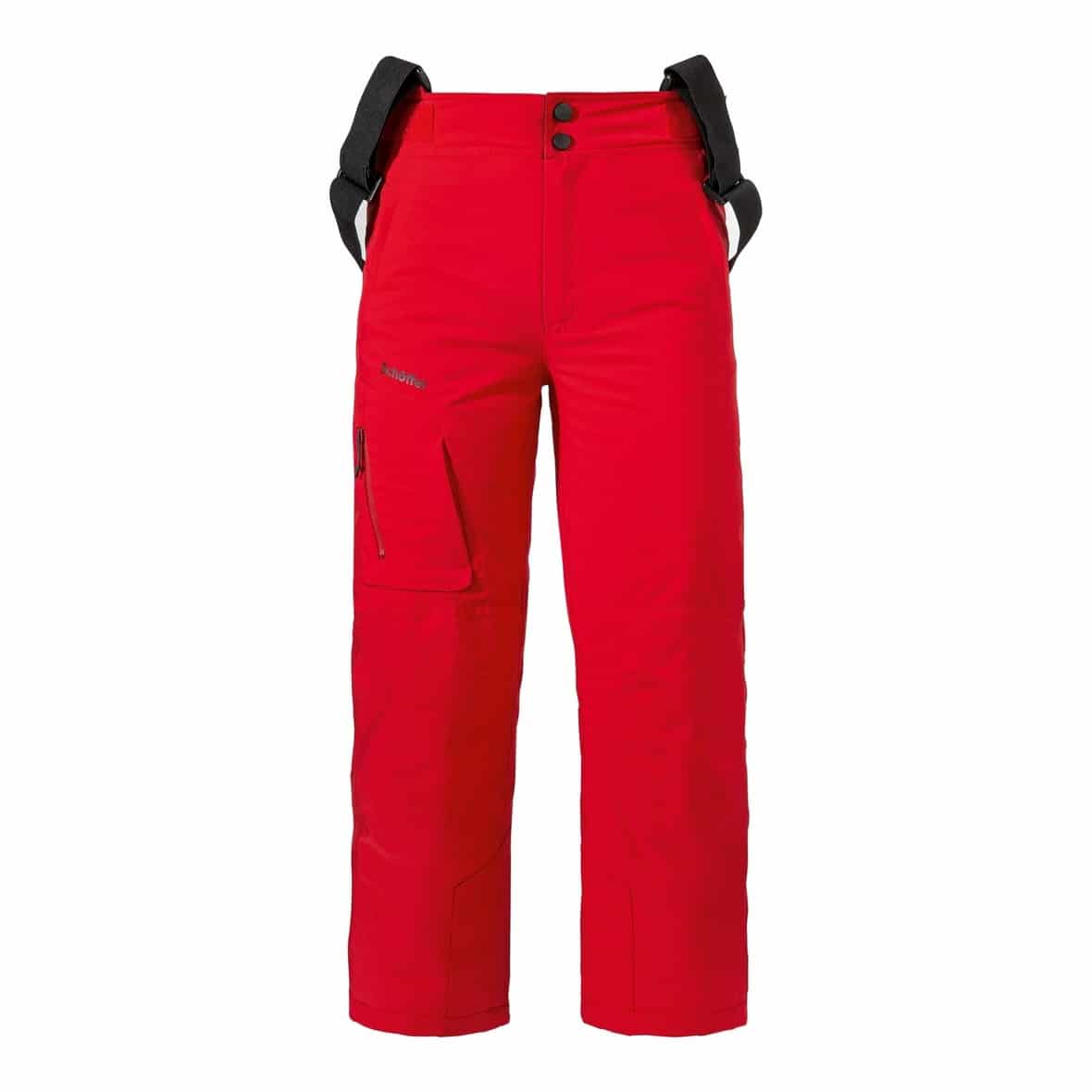 Schöffel Kinder Ski Pants Joran B Kinderskihose (Rot 128 D) Skihosen