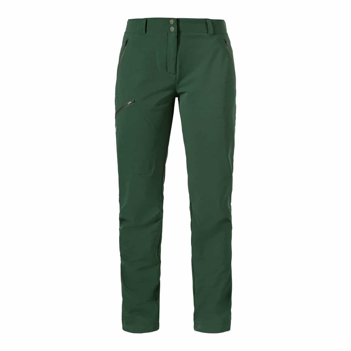 Schöffel Pants Ascona Warm L Damen (Dunkelgrün 34) Wanderbekleidung