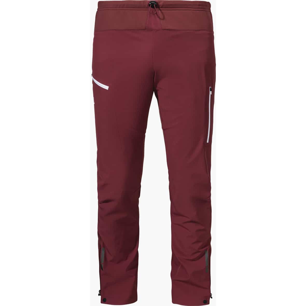 Rinnen  Herren Softshellhose Dunkelrot_2965 | 54