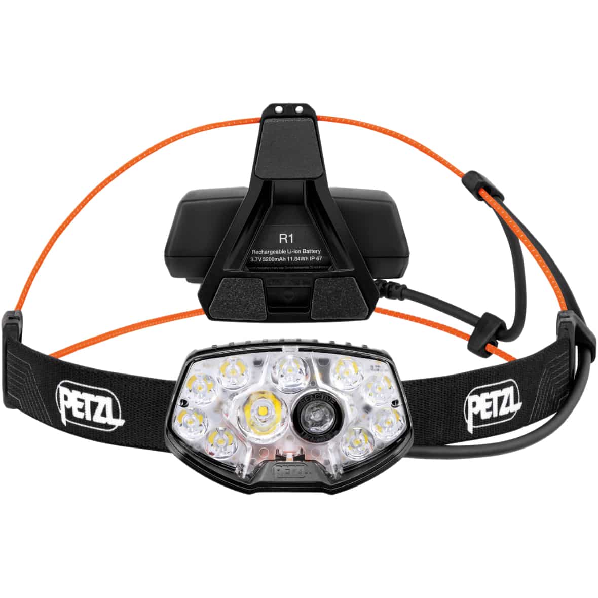 Petzl Nao RL Stirnlampe (Schwarz One Size) Leuchten