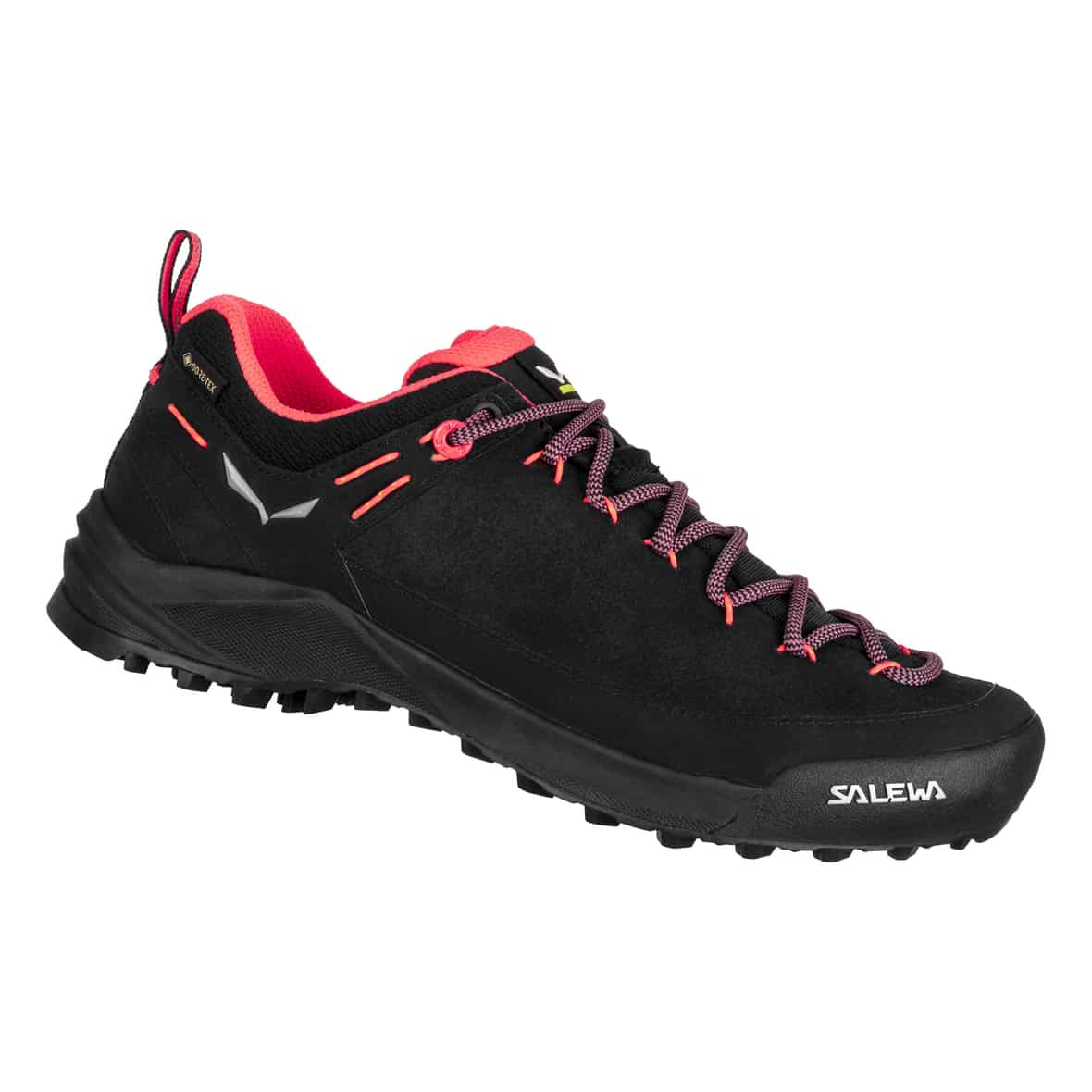 Salewa Wildfire Leather GTX w Damen Multifunktionsschuhe (Schwarz 6,5 UK, 40 EU)  Typ A (Halbschuhe) Multifunktionsschuh