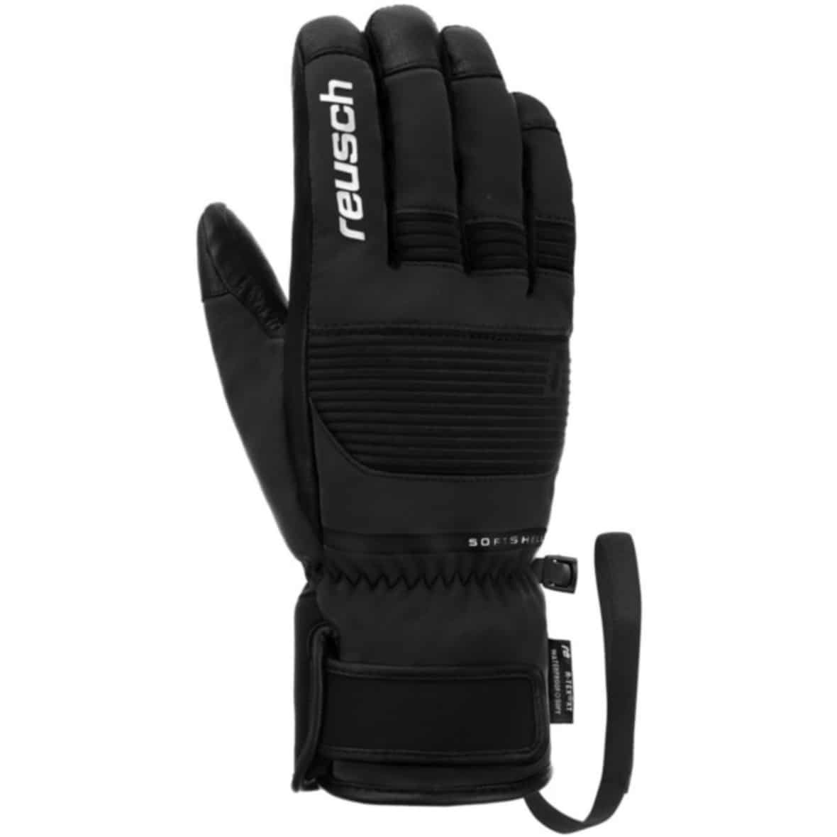 Reusch Andy R-TEX XT Glove Wool Blend Herren Skihandschuhe (Schwarz 8,5 D) Alpinhandschuhe