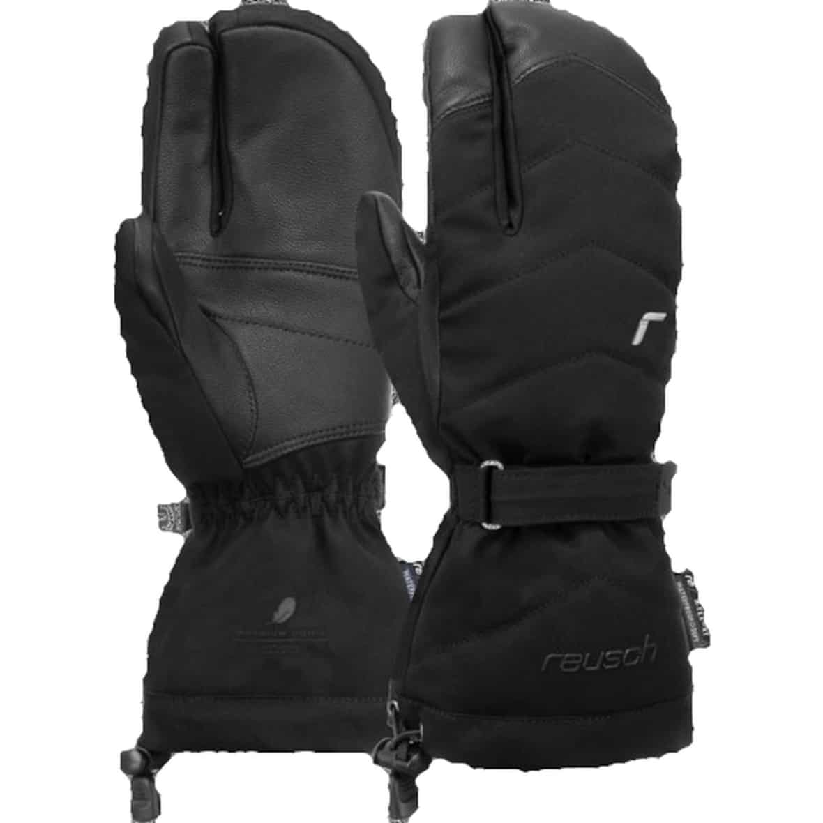 Reusch Nadia R-TEX XT Down Lady Lobster Damen Fäustlinge (Schwarz 7 D) Skihandschuhe