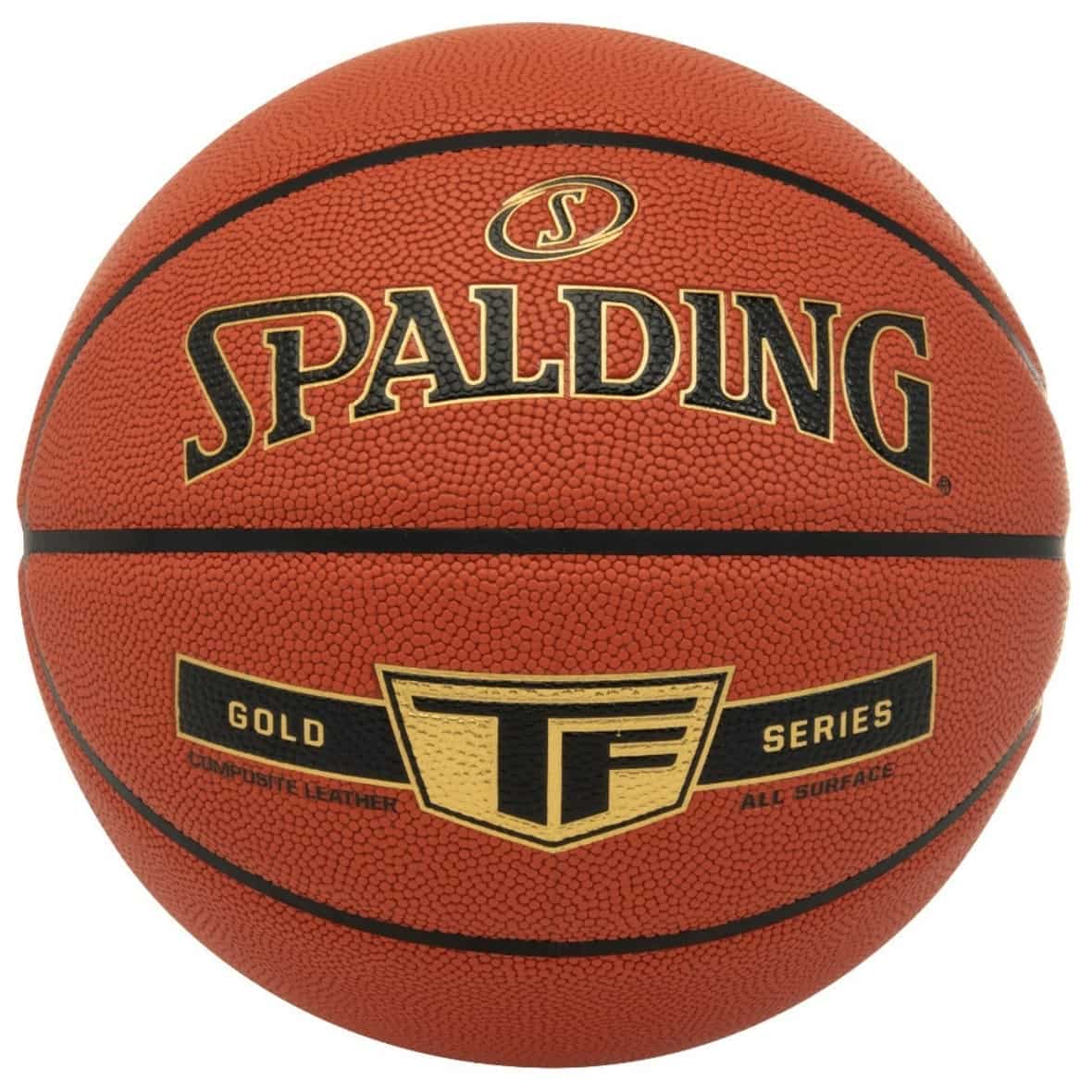 Spalding TF Gold Premium Compsite Basketball (Orange 7 Gr.) Ballsport