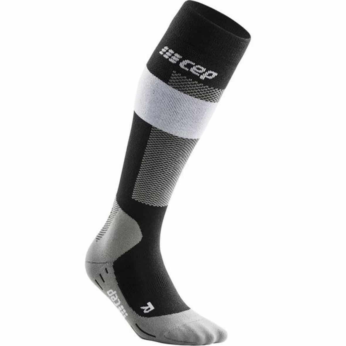 CEP Merino Socks Skiing Tall V2 Skisocken Damen (Grau II Gr.) Skisocken