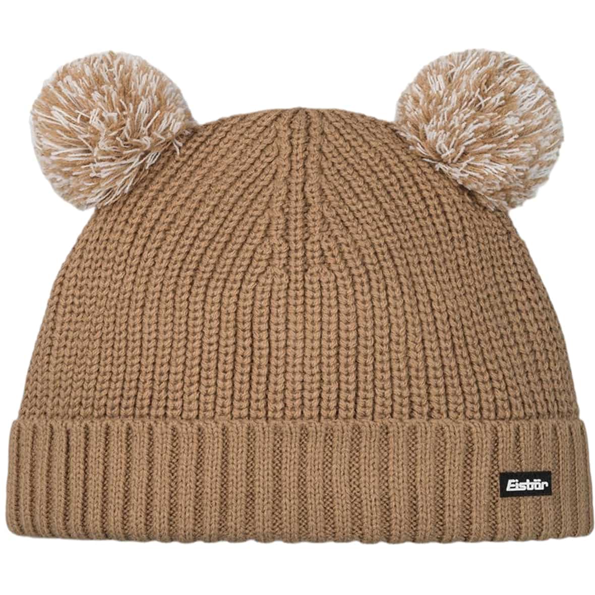 Ponti Pompon Kinder Mütze Hellbraun_195__CAPPUCCINO/C | 51