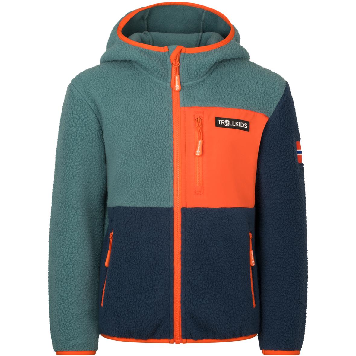 Aurlandsfjord Kinder Fleecejacke Blau_126__STORMY BLUE/ | 152