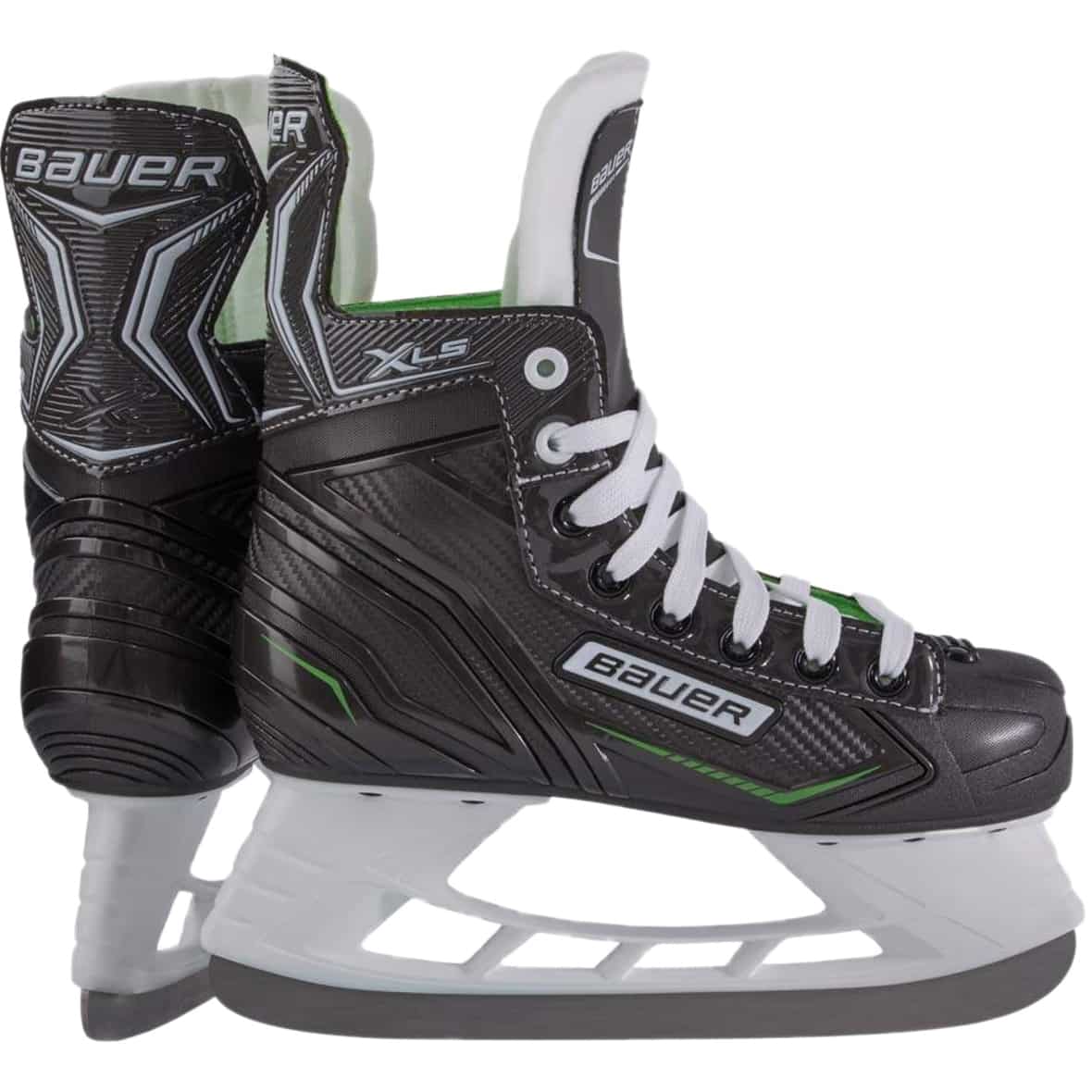 Bauer X-LS - Jr. Schlittschuhe (Schwarz 35) Schlittschuhe