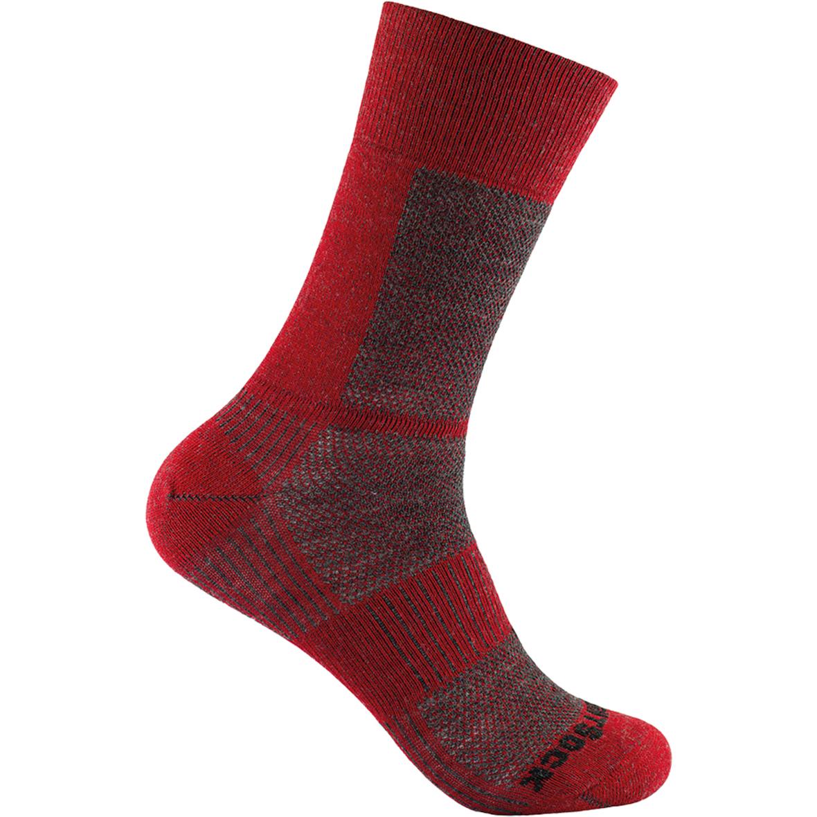 Merino Coolmesh II Crew Wandersocken Rot_17 | 45,5-49