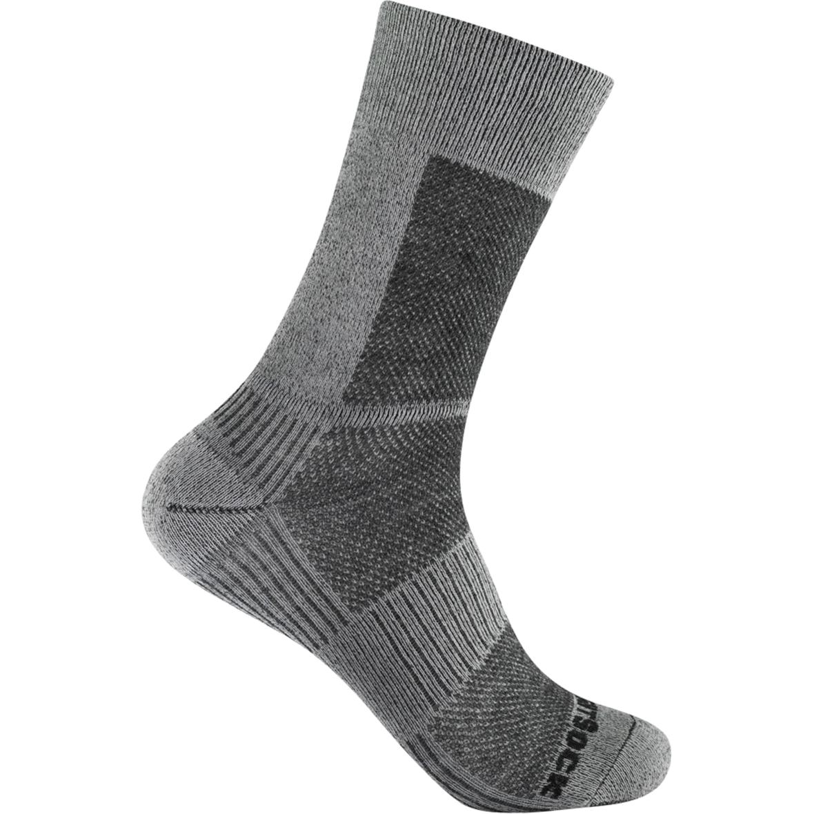Merino Coolmesh II Crew Wandersocken Grau_16 | 34-37