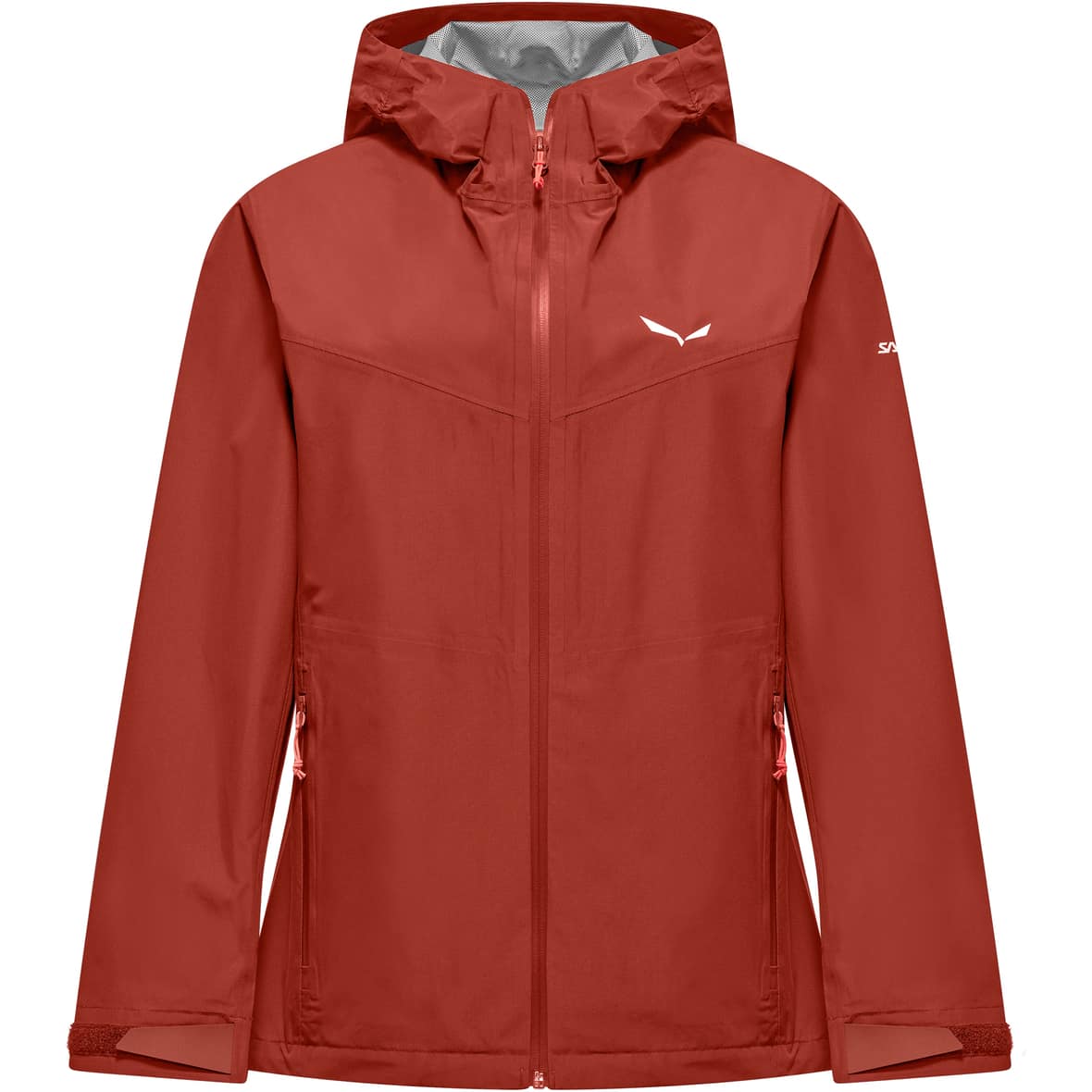 Puez 2.5L Powertex Damen Regenjacke Rot_1980 | 34