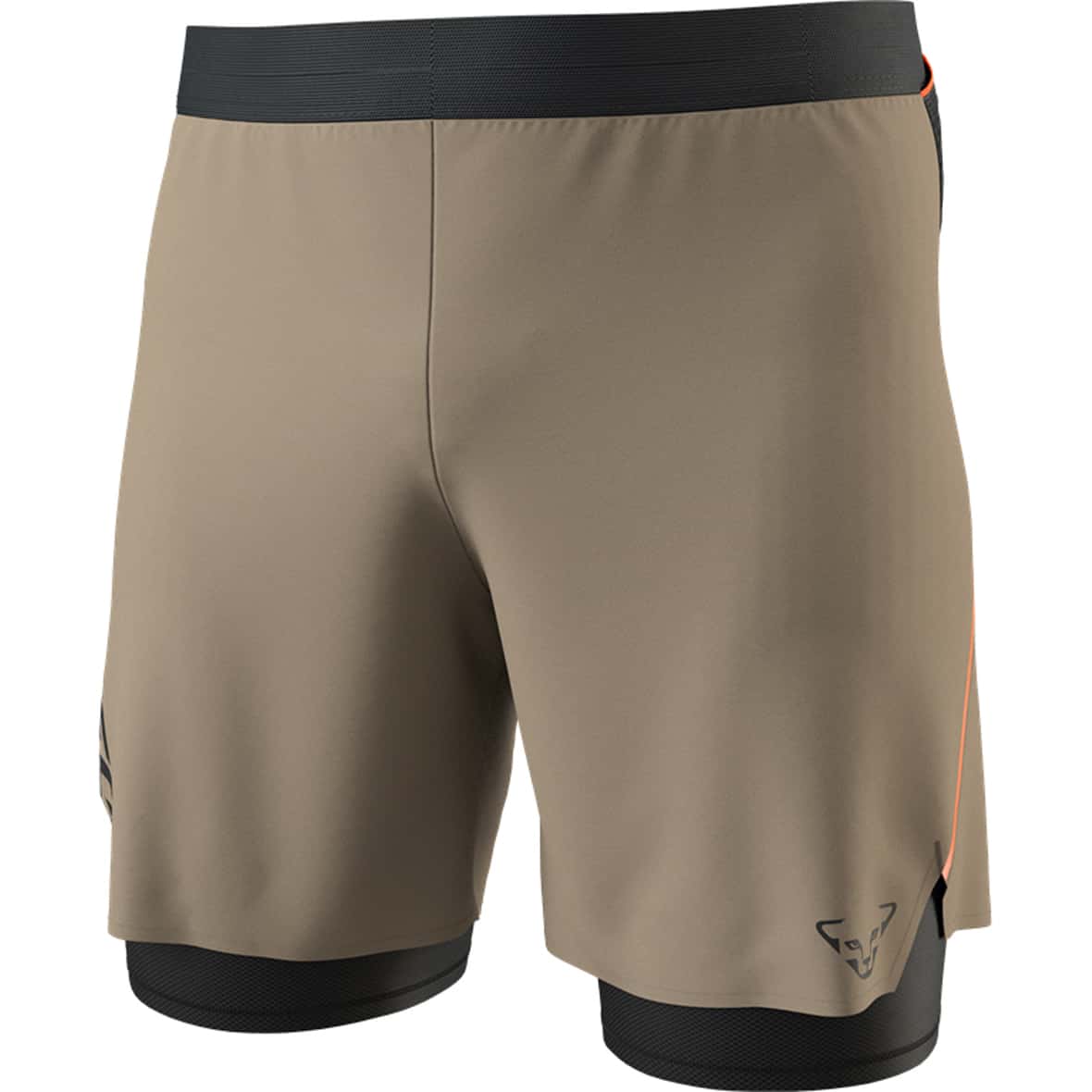 Alpine Pro 2/1  Herren Laufshorts Hellbraun_5491 | XL
