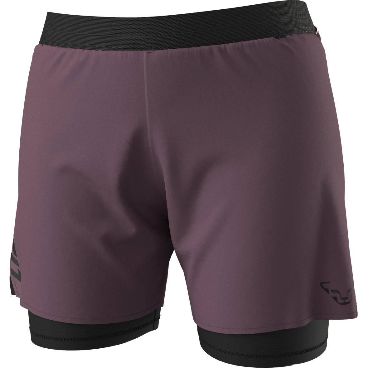 Alpine Pro 2in1 Damen Laufshorts Pflaume_6A91 | L