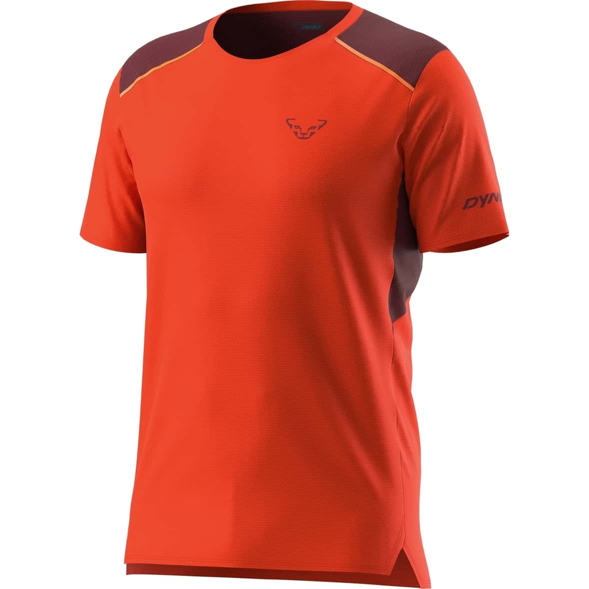 Sky  Herren Laufshirt Orange_4492 | S