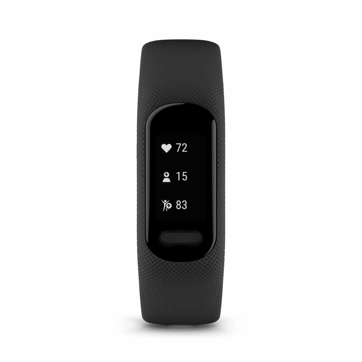 Garmin Vivosmart 5 S/M Sportuhr (Schwarz One Size) Fitnesszubehör