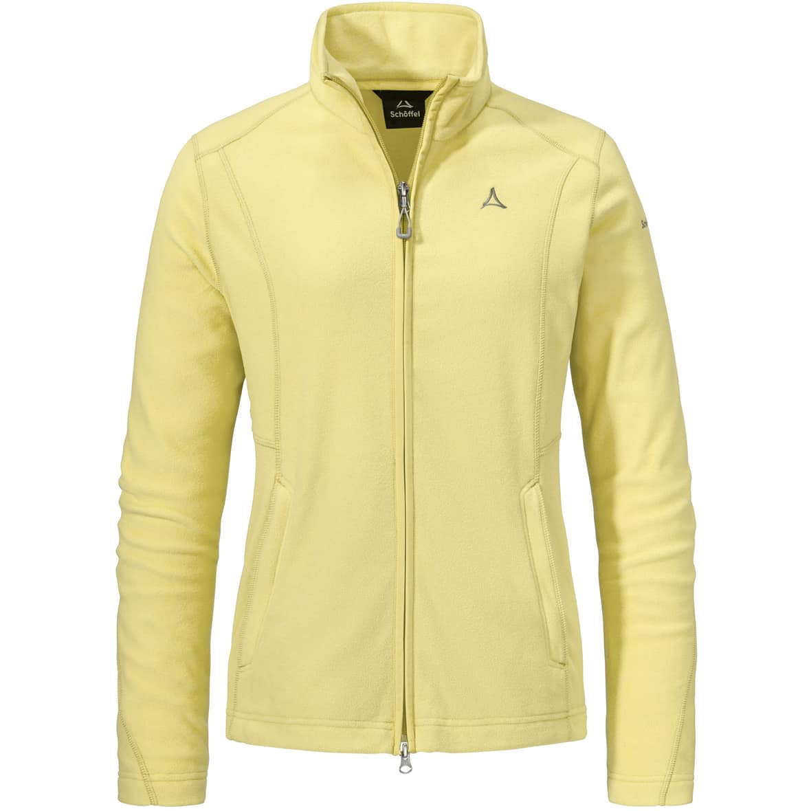 Leona3 Damen Fleecejacke Gelb_5105 | 48