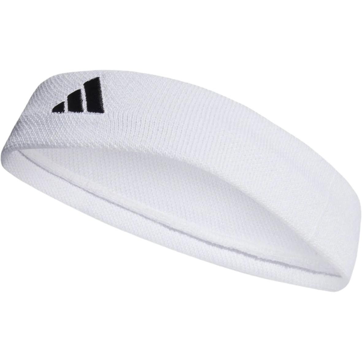 Tennis Stirnband Weiß_000__WHITE/BLACK | STK Y