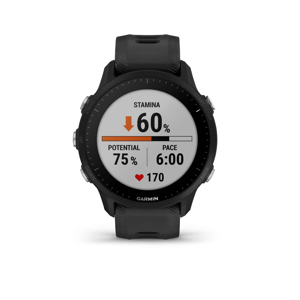 Garmin Forerunner 955 Sportuhr (Schwarz One Size) Pulsmesser