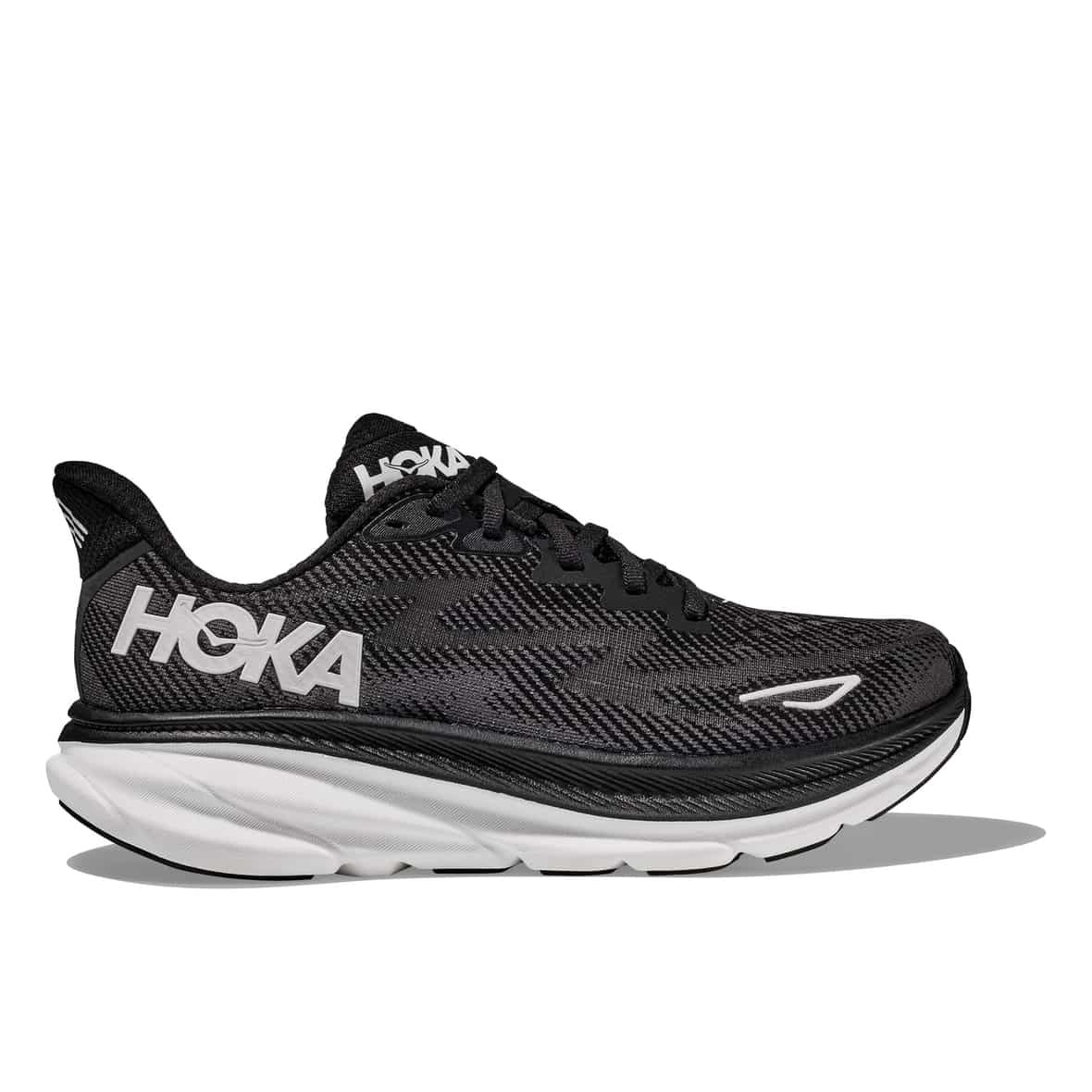 Hoka Clifton 9 Damen Laufschuhe (Schwarz 7,5 39 1/3 EU) Laufschuhe