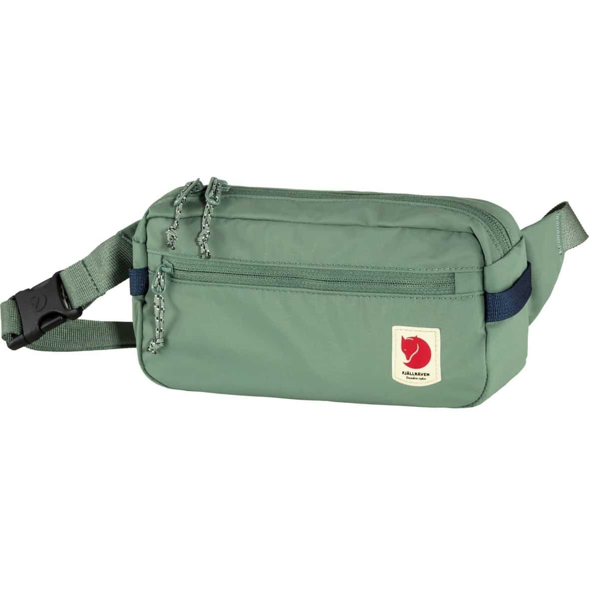 Fjällräven High Coast Hip Pack Bauchtasche (Oliv one size Größe) Reiseaccessoires