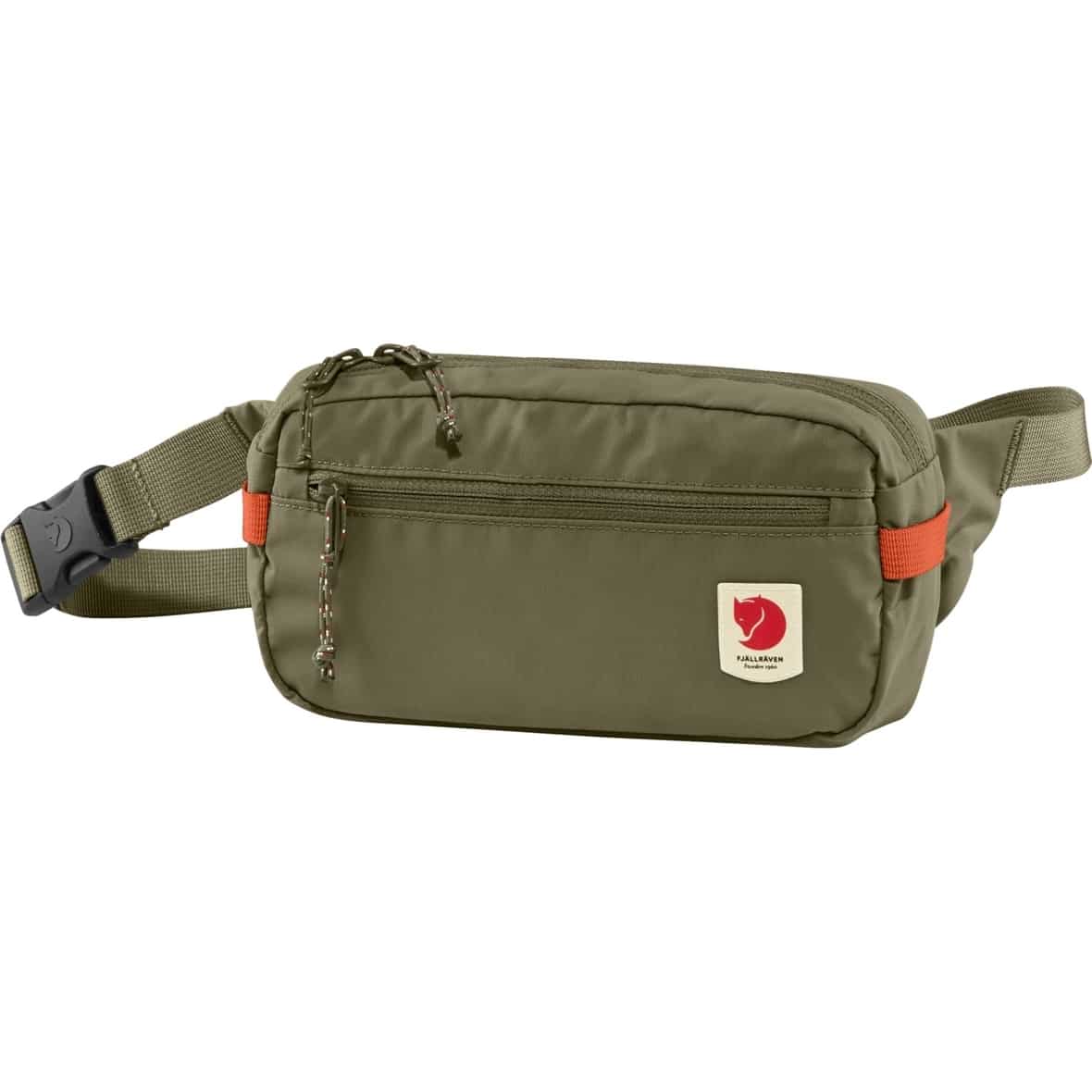 Fjällräven High Coast Hip Pack Bauchtasche (Oliv one size Größe) Reiseaccessoires