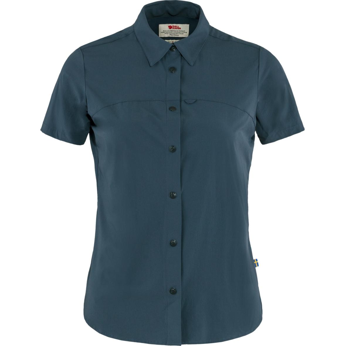 Fjällräven High Coast Lite Damen Bluse ( Dunkelblau XS)