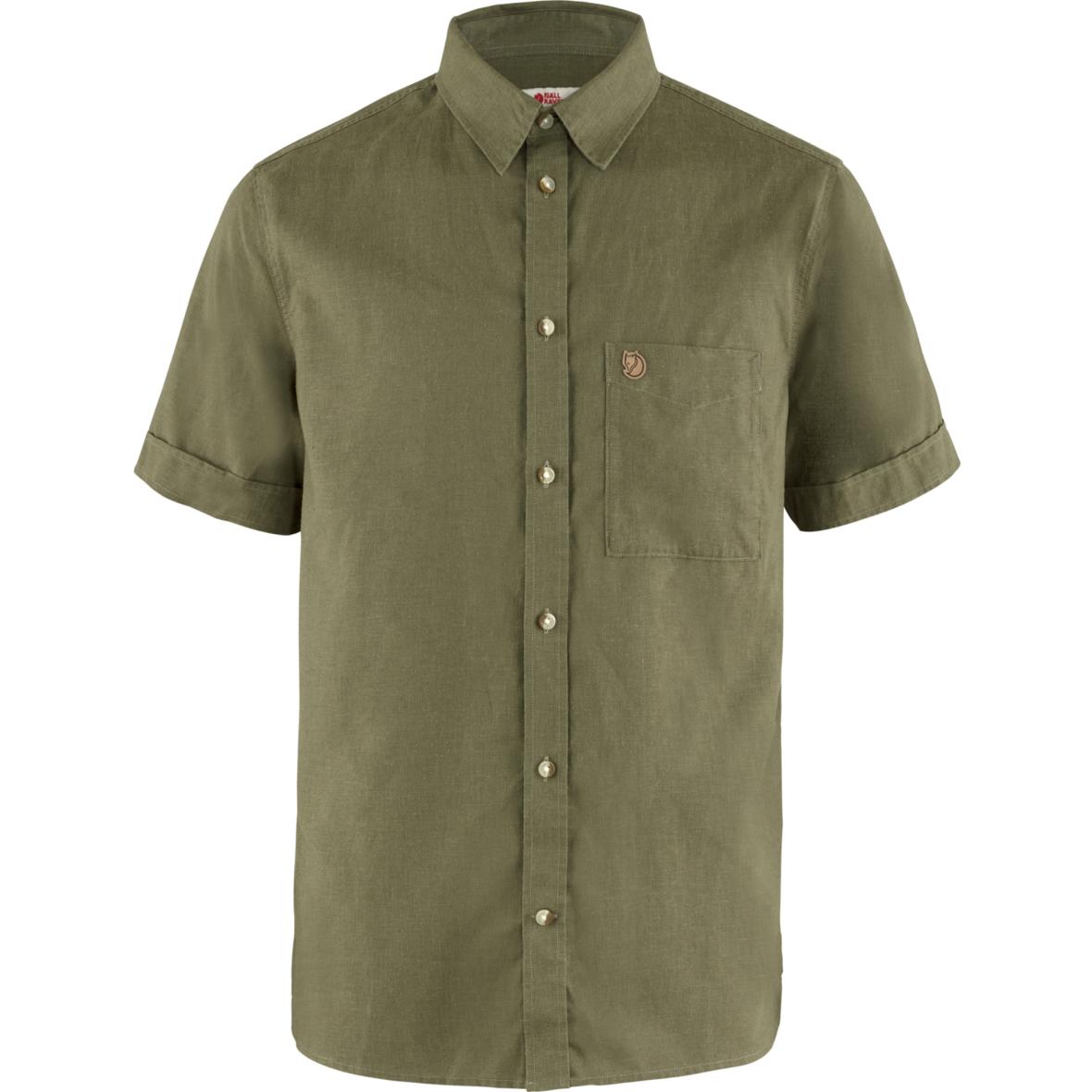 Övik Travel Herren Hemd Oliv_620 | S