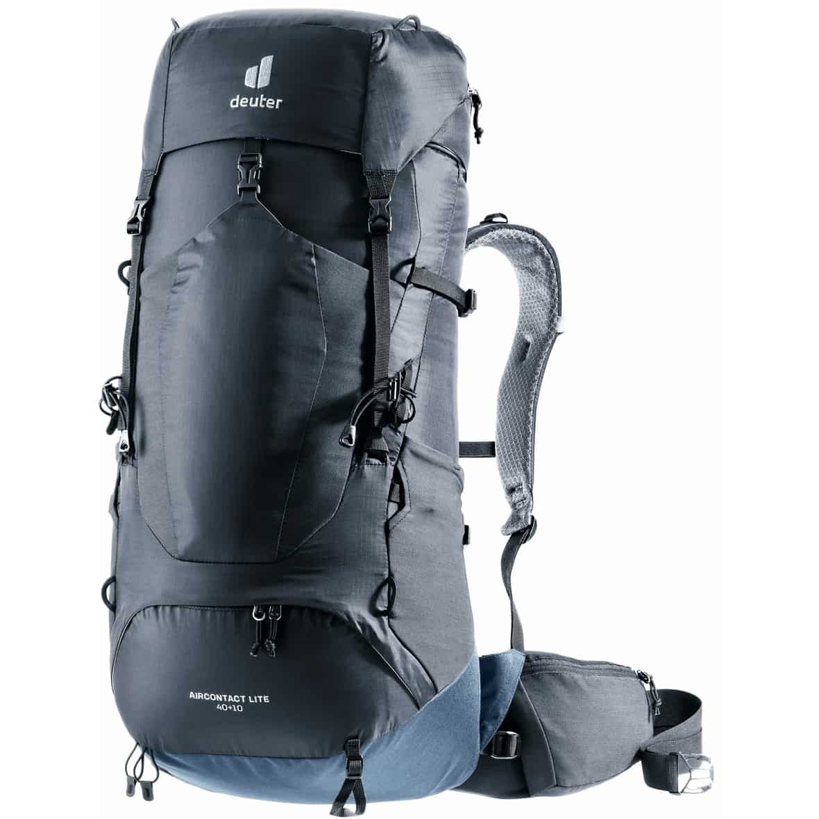 deuter Aircontact Lite 40 + 10 (Schwarz one size) Trekkingrucksäcke