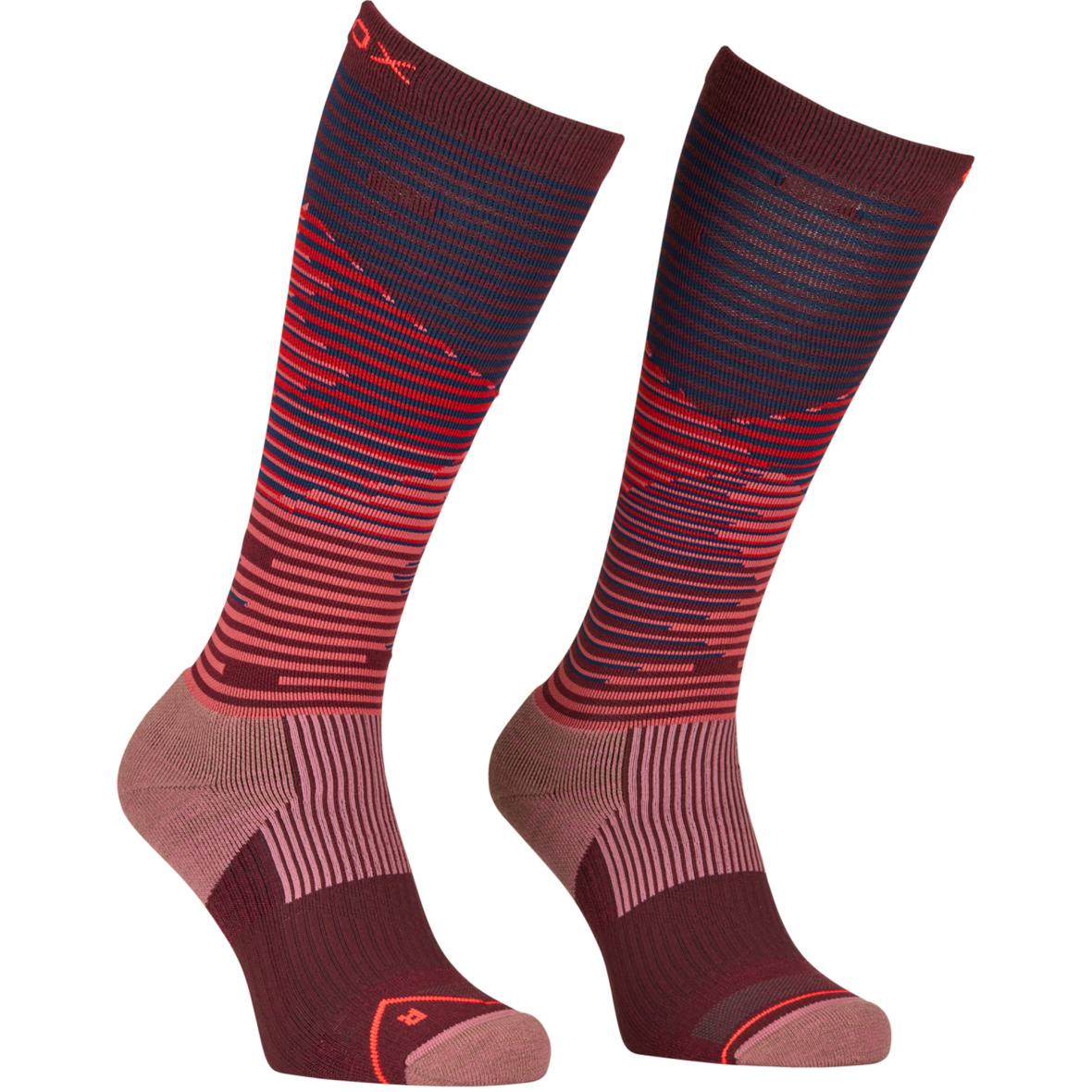 All Mountian Long Socks Damen Wandersocken Beere_O00601 | 35-38