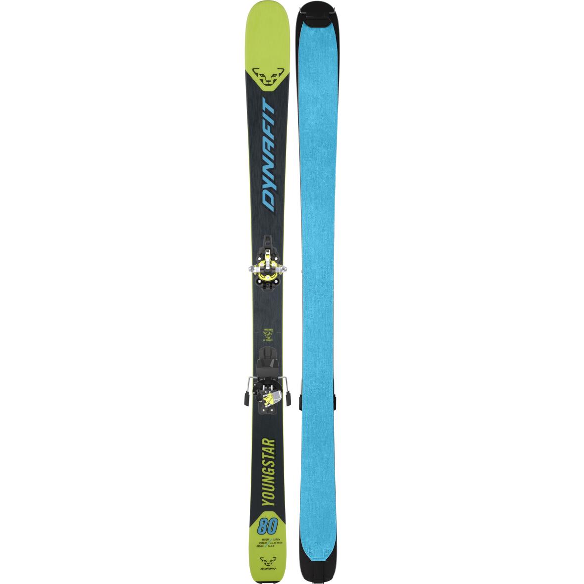 Dynafit Youngstar Ski Set (Ski, Bdg, Fell) 23/24 (Grün 130 Größe) Freerideski