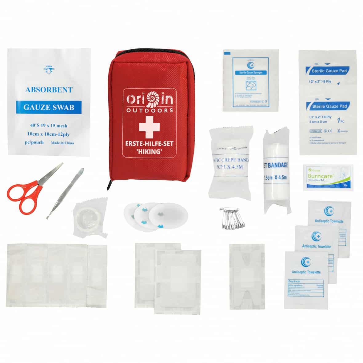 Erste Hilfe Set 18-teilig Rot_ROT | STK
