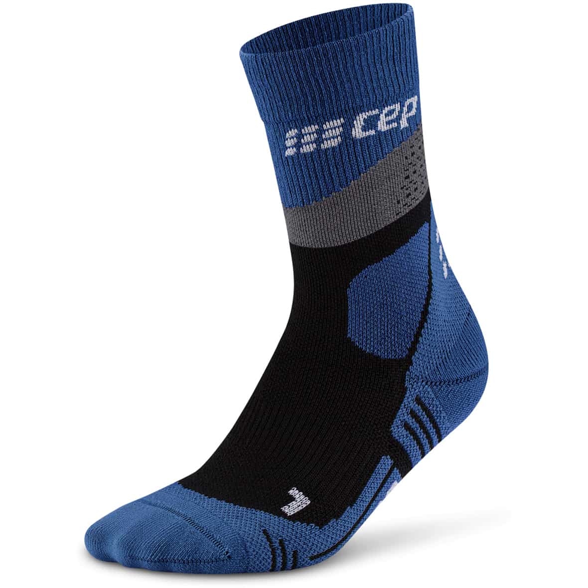 Max Cushion Mid  Herren Wandersocken Dunkelblau_626 | III